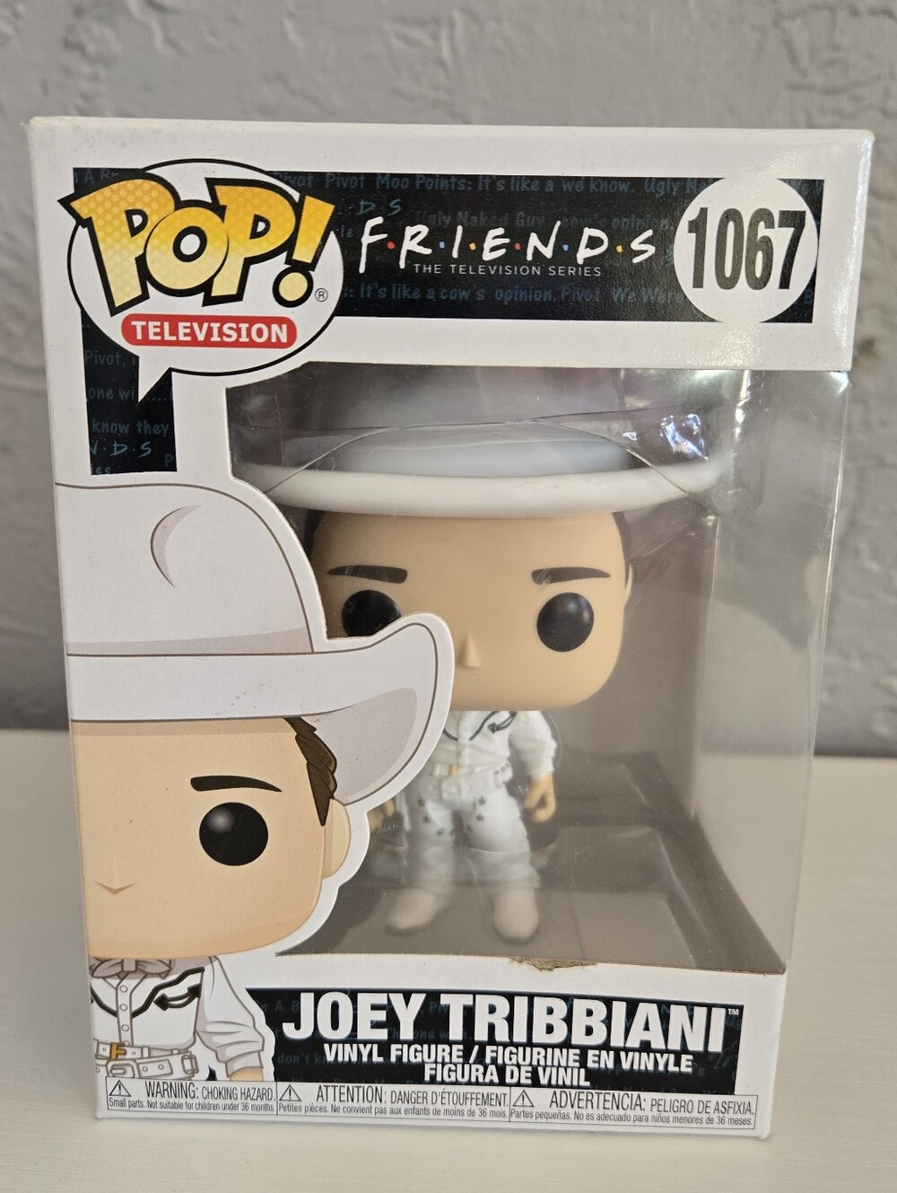 Funko Pop! Friends Joey Tribbiani As Cowboy Vinyl Figure 1067